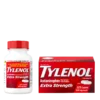 TYLENOL 500 mg Acetaminophen Caplets for Pain Relief (100 Count Bottle)